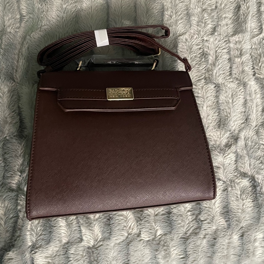 Badgley Mischka Rich Brown  Bag crossbody bag shoulder bag - Picture 7 of 15